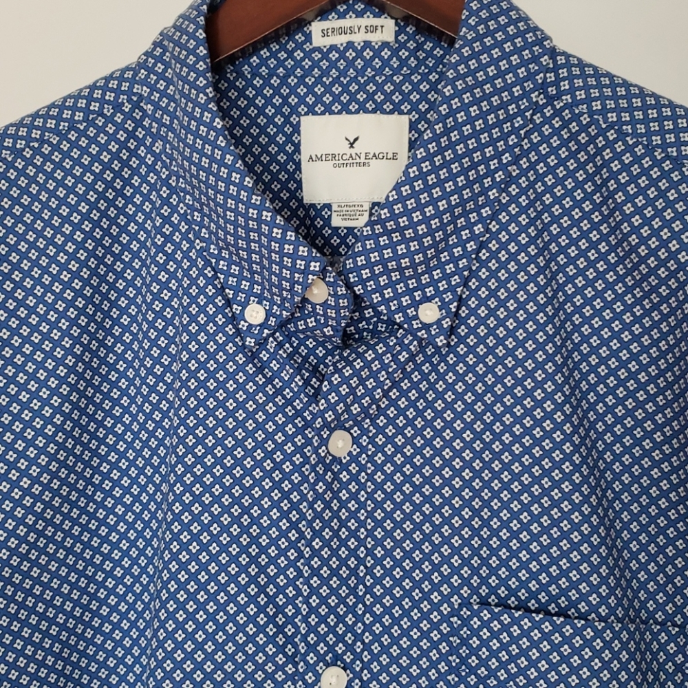 🔥3/$45 or 5/$60🔥  AE Short-Sleeved Seriously Soft Shirt